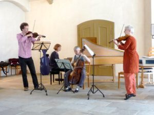 September 2011 - Konzert in der Schlosskirche in Torgau mit Hildegard Saretz, Katharina Simon und Bernhard Forck