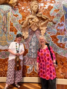 Juni 2025 - Konzert im Palaus Barcelona mit Constellation Choir and Orchestra